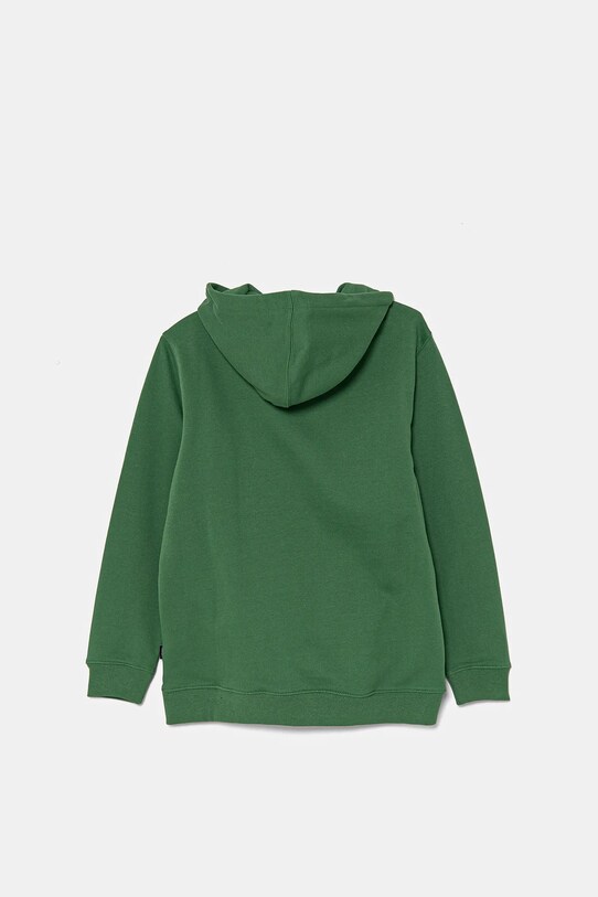 Vans hanorac de bumbac pentru copii SALTON LOOSE VN000P5TBR11 verde SS25