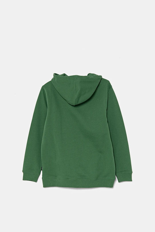 Otroški bombažen pulover Vans SALTON LOOSE VN000P5TBR11 zelena SS25