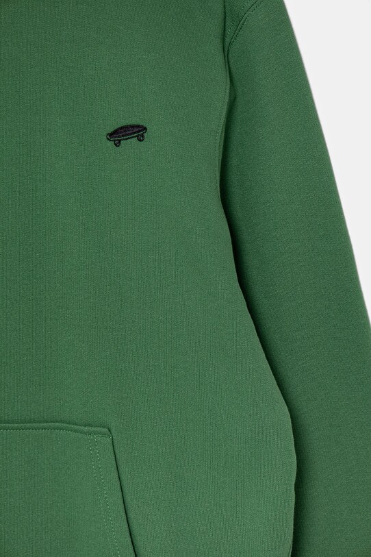 Băieți Vans hanorac de bumbac pentru copii SALTON LOOSE VN000P5TBR11 verde