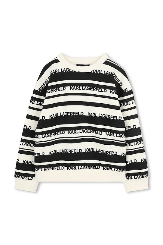Παιδική μπλούζα Karl Lagerfeld Z30429.162.174 μαύρο SS25