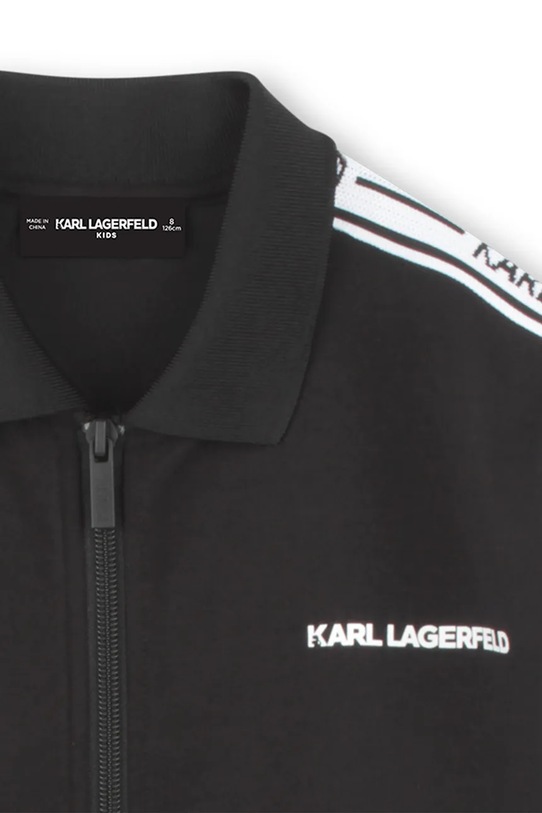 Karl Lagerfeld bluza dziecięca czarny Z30434.114.150