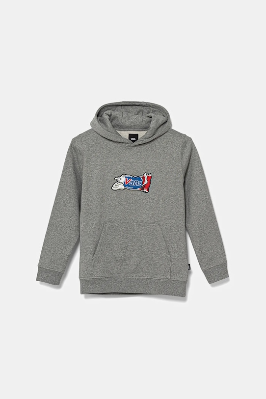 Vans bluza dziecięca Fresh Pullover z kapturem szary VN000MHF02F1