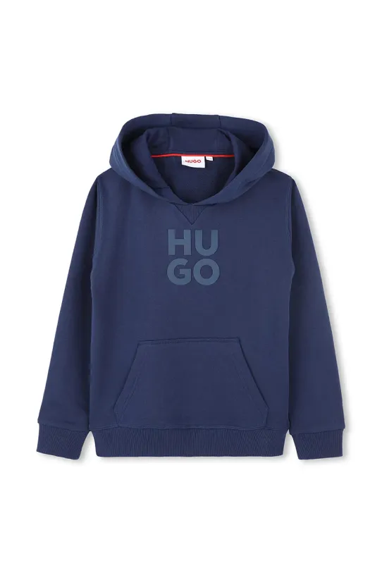 HUGO hanorac de bumbac pentru copii G00349.162.174 bleumarin SS25