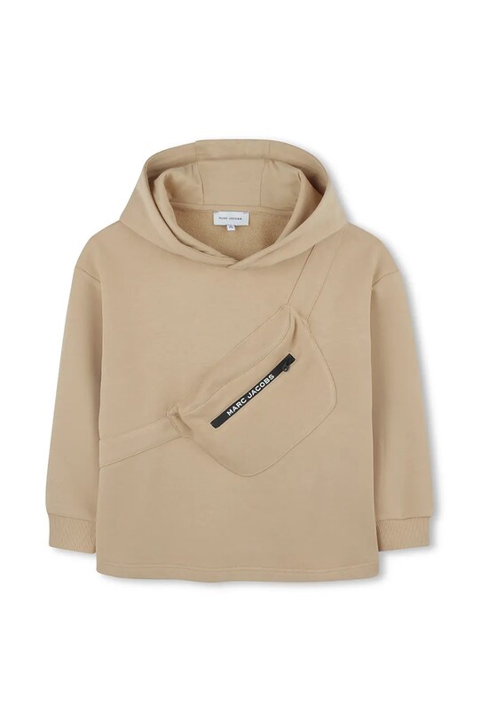 Детская кофта Marc Jacobs с капюшоном бежевый W60434.156