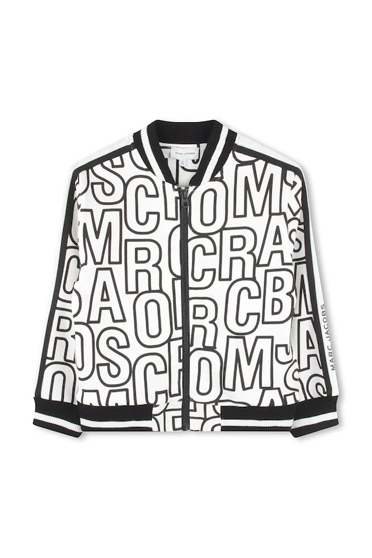 Детски памучен суичър Marc Jacobs W60440.86.108 бял SS25