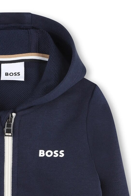 CHLAPEC Kojenecká mikina BOSS J52095.86.94 námořnická modř