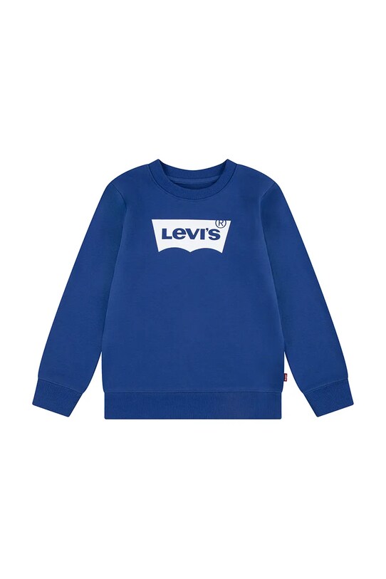 Levi's bluza copii FRENCH TERRY BATWING print albastru 9E9078