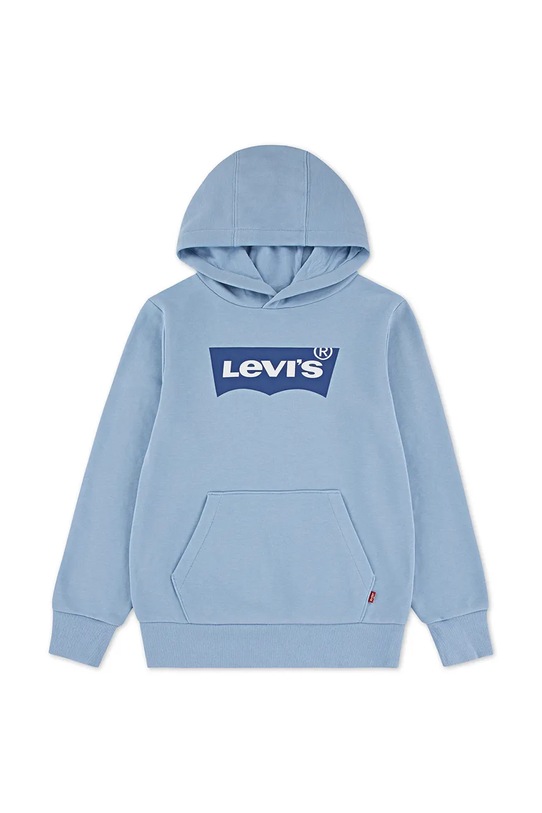 Levi's bluza dziecięca BATWING PULLOVER HOODIE 9EE910 niebieski SS26