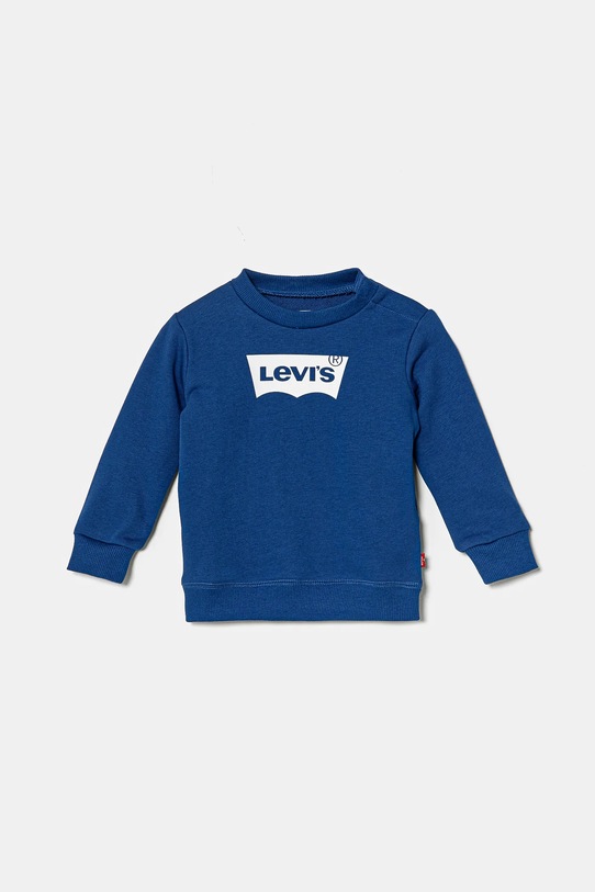 Levi's bluza copii FRENCH TERRY BATWING print albastru 6E9078.PPYA