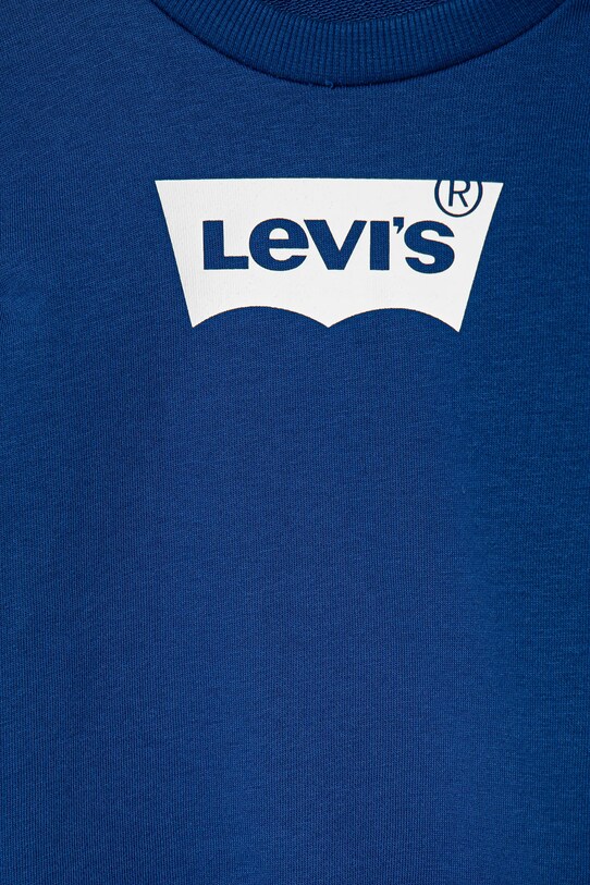 Băieți Levi's bluza copii FRENCH TERRY BATWING 6E9078.PPYA albastru