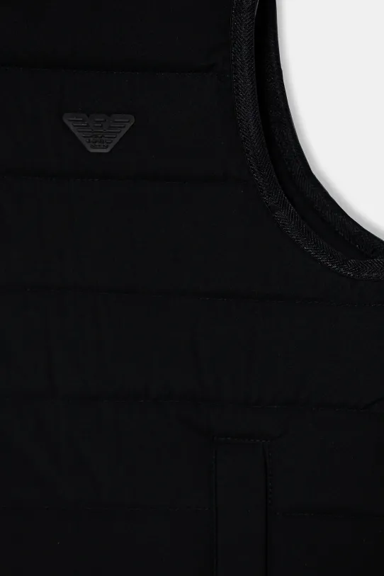 Chłopiec Emporio Armani bezrękawnik puchowy dziecięcy EB000422.AF14935 granatowy