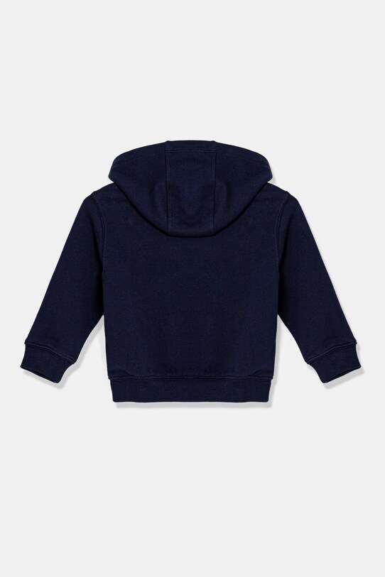 United Colors of Benetton hanorac de bumbac pentru copii 3J68G2011.P.Seasonal bleumarin SS25