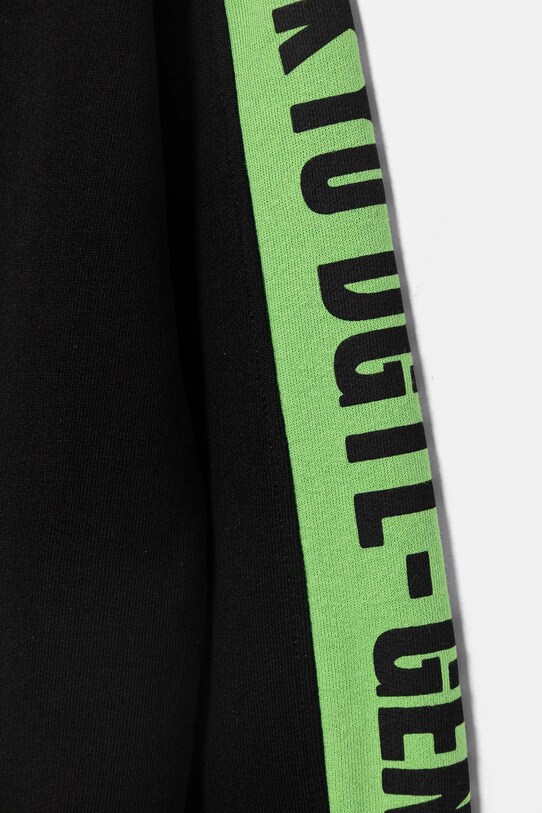 Хлопчик Дитяча бавовняна кофта United Colors of Benetton 3J68C504R.G.Seasonal чорний