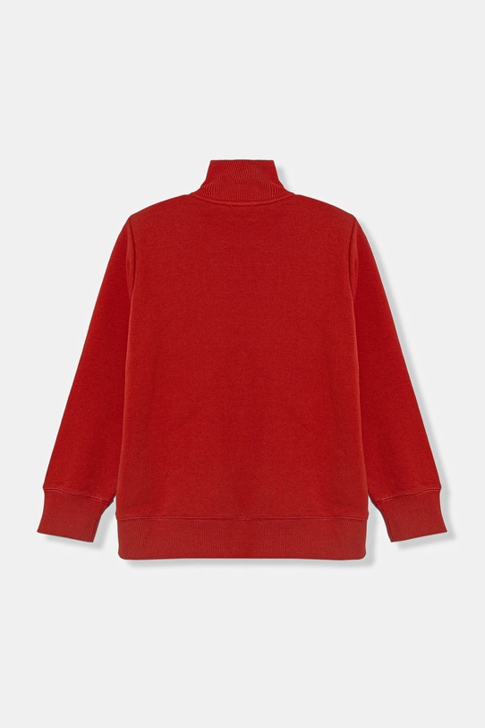 United Colors of Benetton hanorac de bumbac pentru copii 3J68C501B.G.Season.PPYA rosu SS25