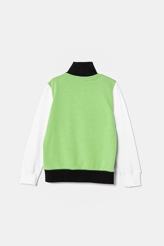Детская хлопковая кофта United Colors of Benetton 3J68C501B.G.Season.PPYA зелёный SS25