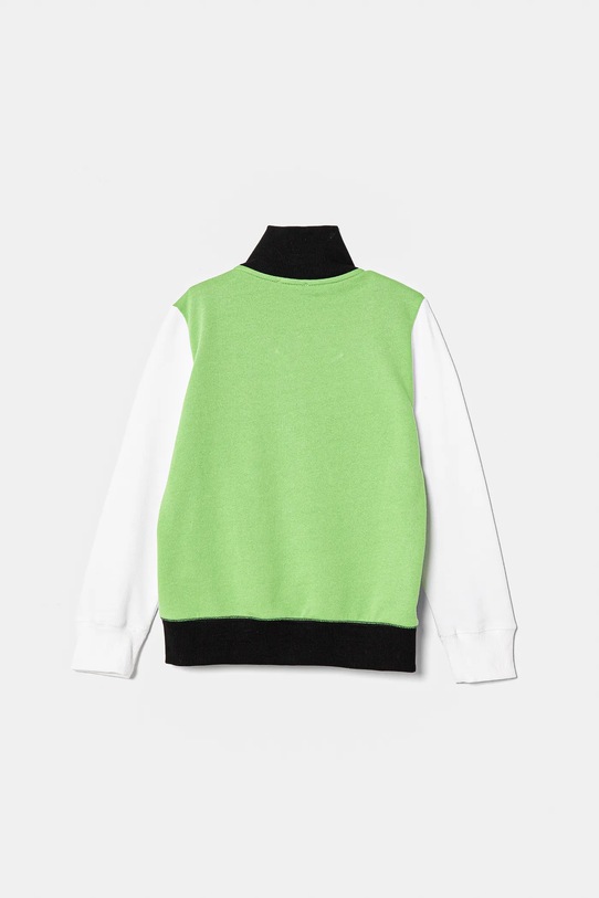 United Colors of Benetton hanorac de bumbac pentru copii 3J68C501B.G.Season.PPYA verde SS25
