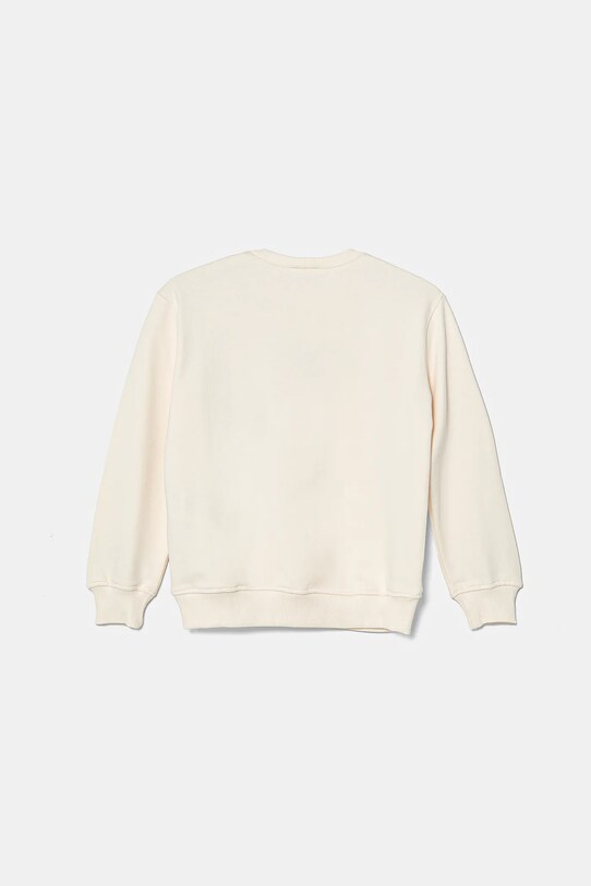 United Colors of Benetton gyerek melegítőfelső pamutból 3UNIC10O3.G.Seasonal bézs SS25