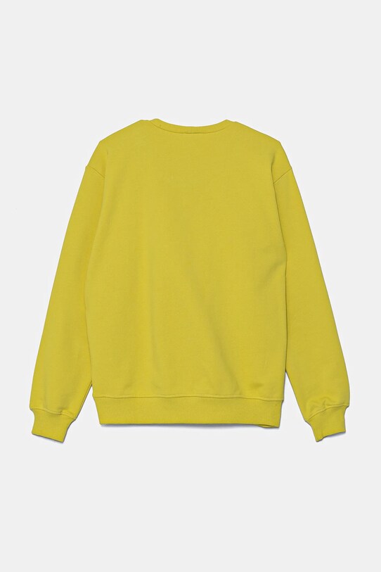Дитяча бавовняна кофта United Colors of Benetton 3UNIC10O3.G.Seasonal жовтий SS25