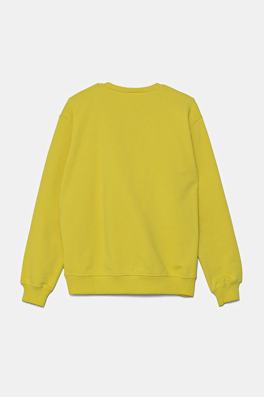 Otroški bombažen pulover United Colors of Benetton 3UNIC10O3.G.Seasonal rumena SS25