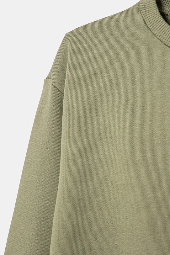 Băieți United Colors of Benetton hanorac de bumbac pentru copii 3UNIC10O3.G.Seasonal verde