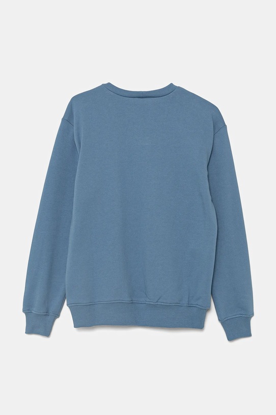 Dječja pamučna dukserica United Colors of Benetton 3UNIC10O3.G.Seasonal plava SS25