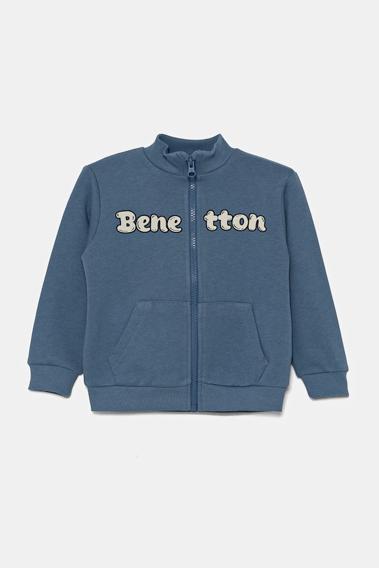 Дитяча бавовняна кофта United Colors of Benetton бавовна блакитний 3J70G503M.P.Seasonal