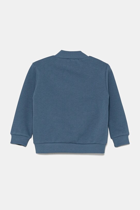 Παιδική βαμβακερή μπλούζα United Colors of Benetton 3J70G503M.P.Seasonal μπλε SS25