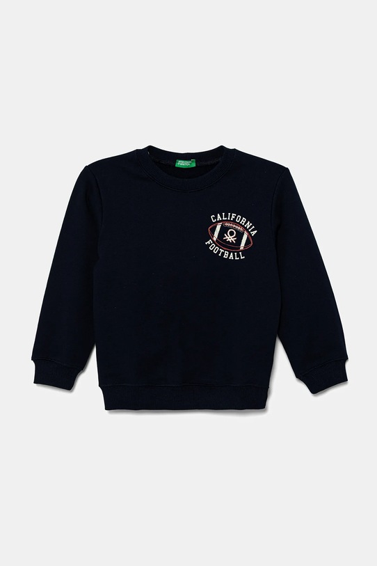 Детская хлопковая кофта United Colors of Benetton хлопок тёмно-синий 3UNIG10II.P.Seasonal