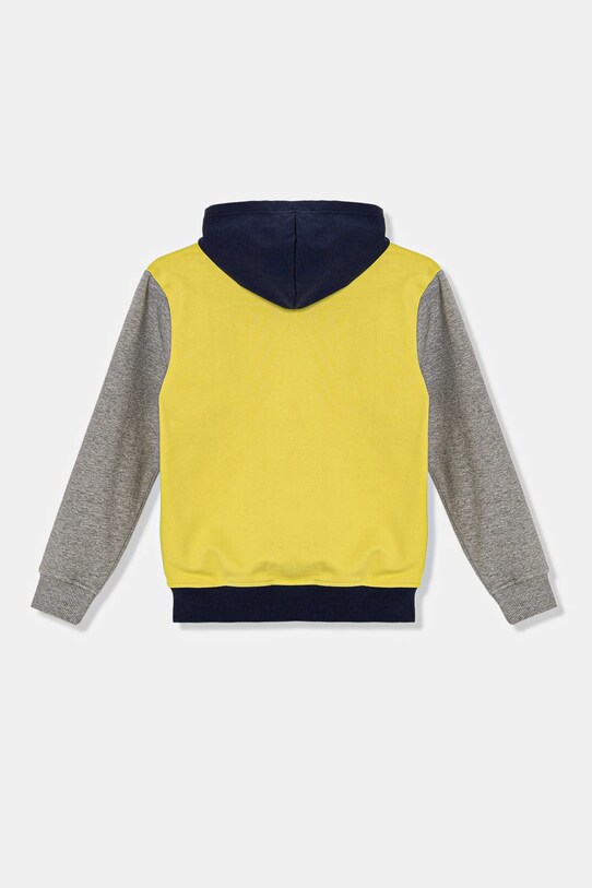 Chlapec Detská bavlnená mikina United Colors of Benetton 3UNIC204R.G.Seasonal žltá