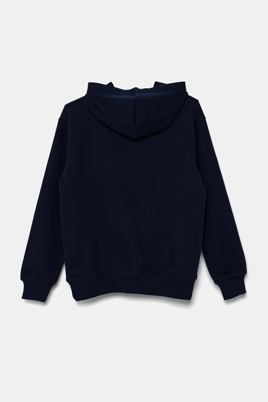 Дитяча бавовняна кофта United Colors of Benetton 3UNIC204R.G.Seasonal темно-синій SS25