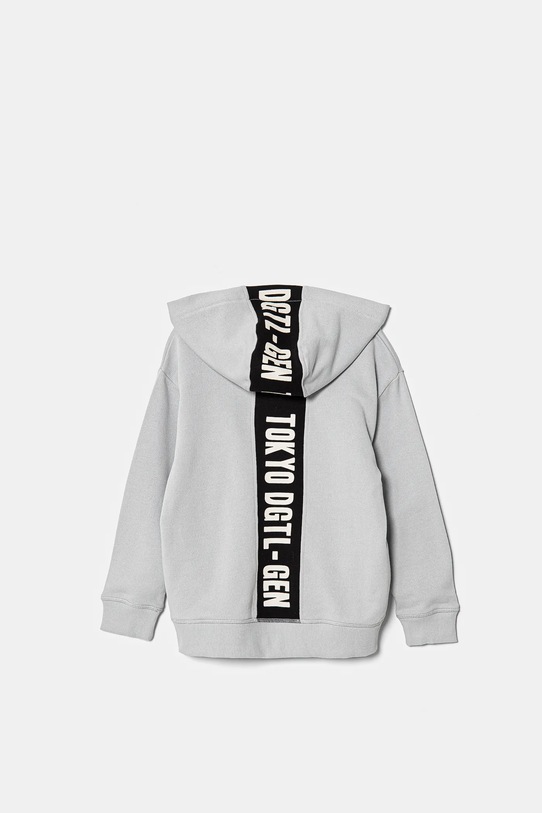 United Colors of Benetton bluza bawełniana dziecięca 3J68C204I.G.Seasonal szary SS25