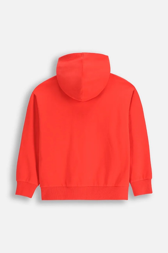 Coccodrillo bluza bawełniana dziecięca WC5132401VBA czerwony SS25