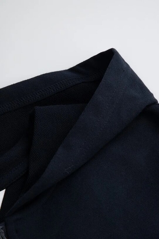 Chłopiec Coccodrillo bluza bawełniana dziecięca WC5132401VBA granatowy