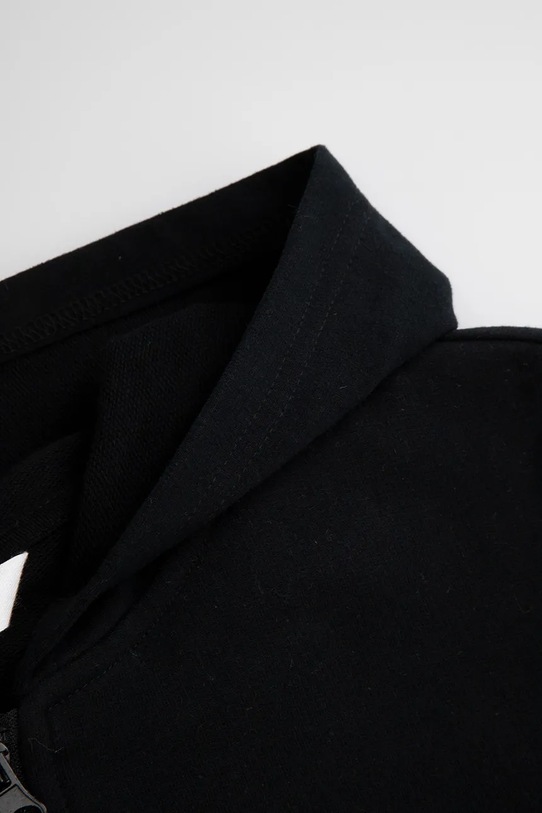 Dječaci Dječja pamučna dukserica Coccodrillo WC5132401VBA crna