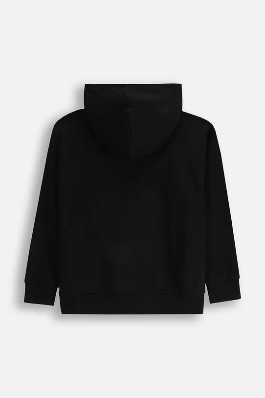Coccodrillo gyerek melegítőfelső pamutból WC5132301MBJ fekete SS25