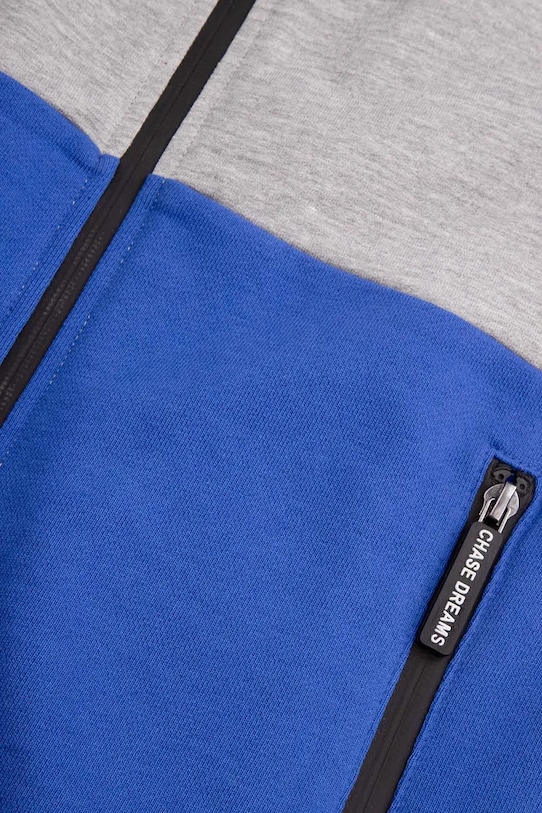 Παιδική βαμβακερή μπλούζα Coccodrillo γκρί WC5132201MBK