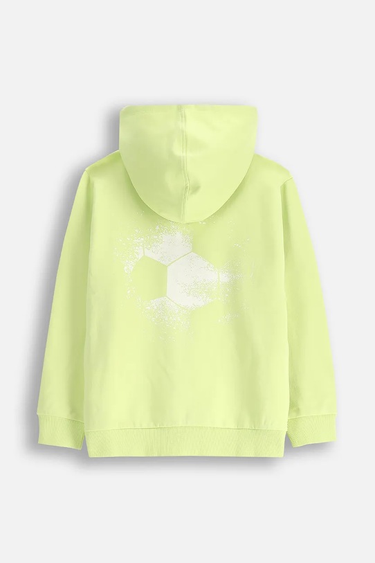 Хлопчик Дитяча бавовняна кофта Coccodrillo WC5132401MBK зелений