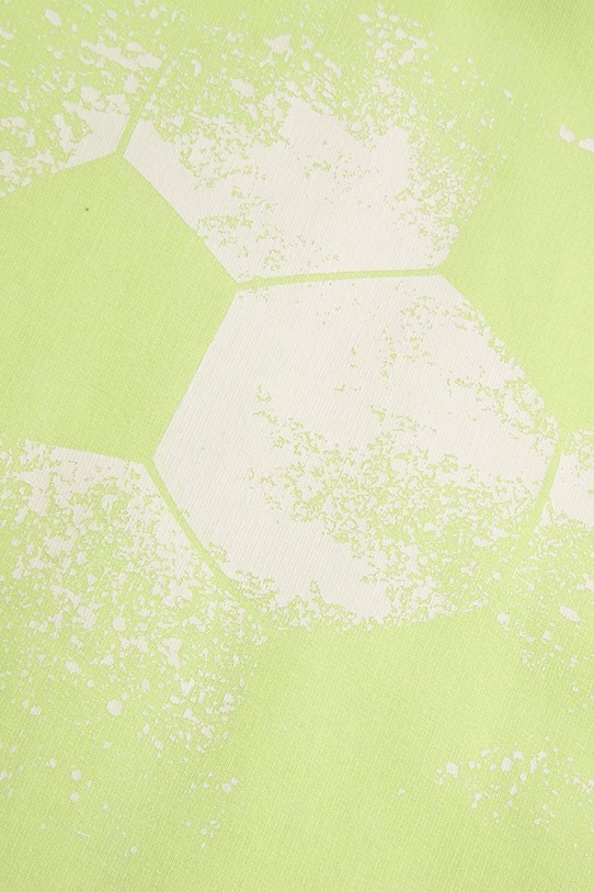 Дитяча бавовняна кофта Coccodrillo WC5132401MBK зелений