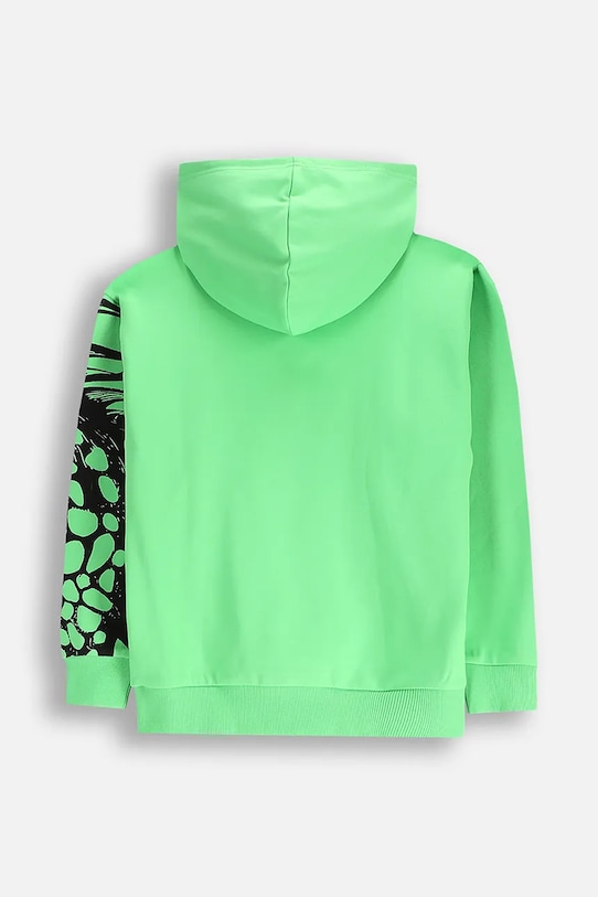Детская кофта Coccodrillo WC5132301DBJ зелёный SS25