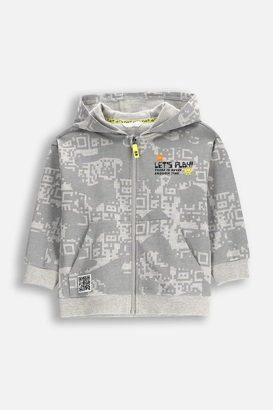 Παιδική μπλούζα Coccodrillo WC5132401GBK γκρί SS25