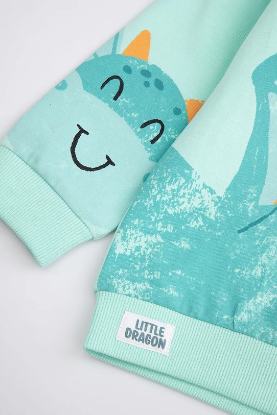 Coccodrillo bluza turkusowy WC5143101DBN