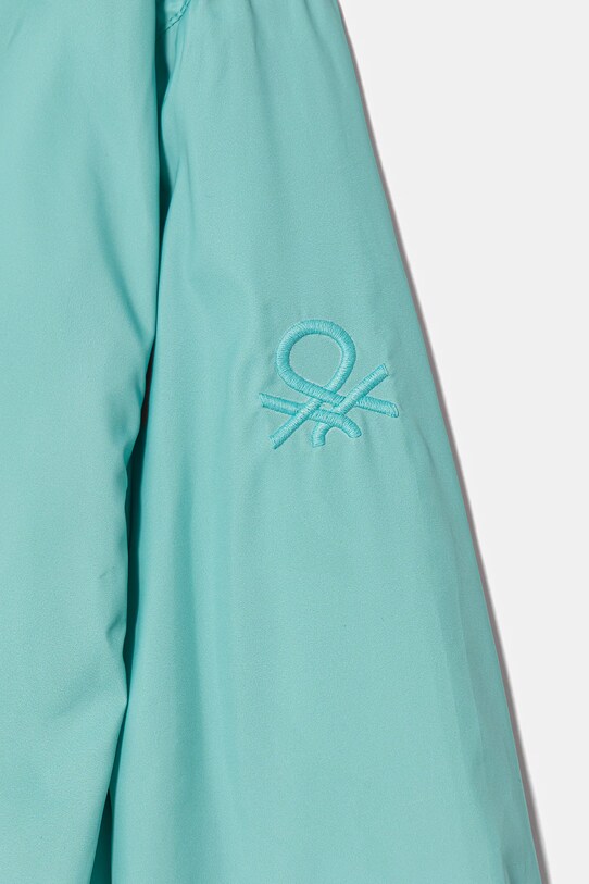 Băieți United Colors of Benetton geacă copii 22YHCN06A.G.Seasonal turcoaz