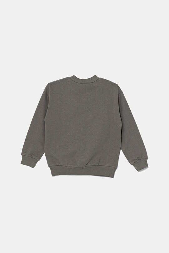 United Colors of Benetton gyerek melegítőfelső pamutból 3UNIC10NU.G.Seasonal szürke SS25