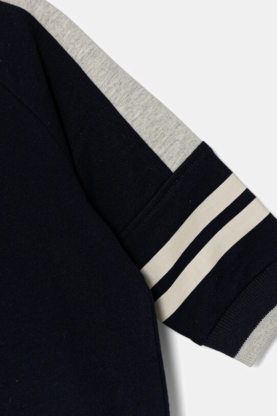 BIMBO United Colors of Benetton felpa in cotone bambino/a 3BC1G503R.P.Seasonal blu navy
