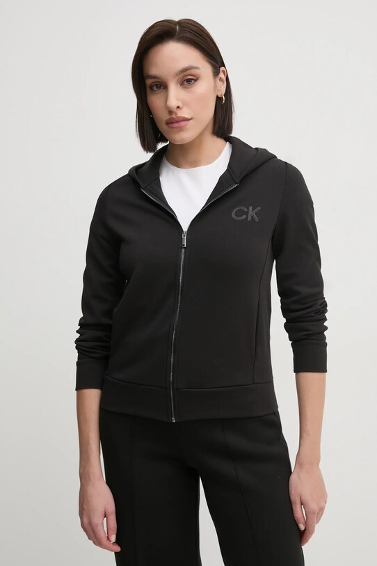 Calvin Klein bluză imprimeu negru K20K207955