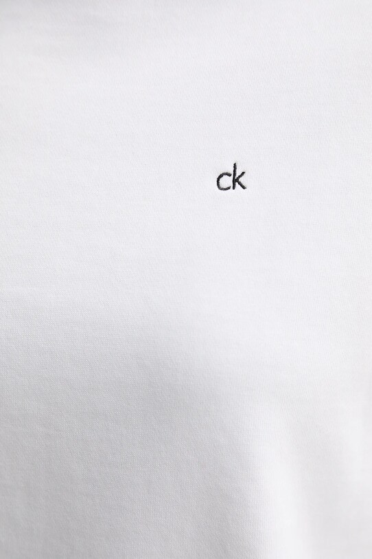 Calvin Klein hanorac de bumbac K20K208092 alb