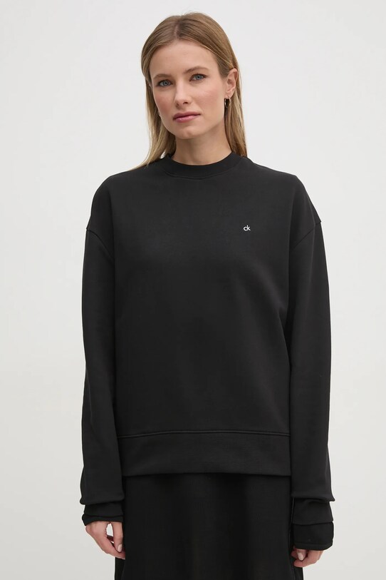 Бавовняна кофта Calvin Klein бавовна чорний K20K208092