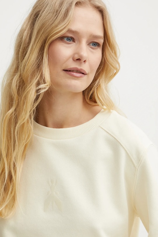 Patrizia Pepe bluza bawełniana beżowy 8M1675.J079