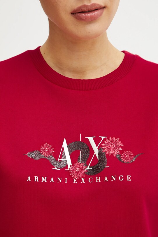 Armani Exchange bluza XW000313.AF12261 rosu