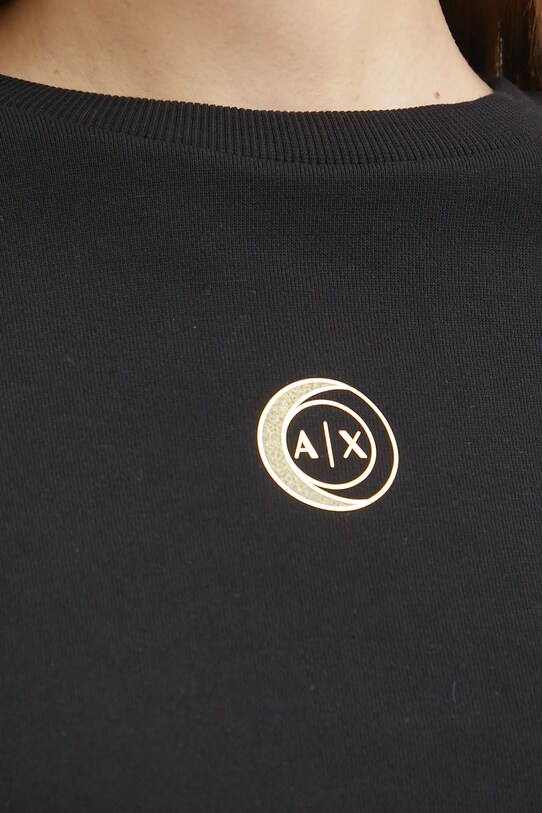 Armani Exchange hanorac de bumbac XW000317.AF12217 negru